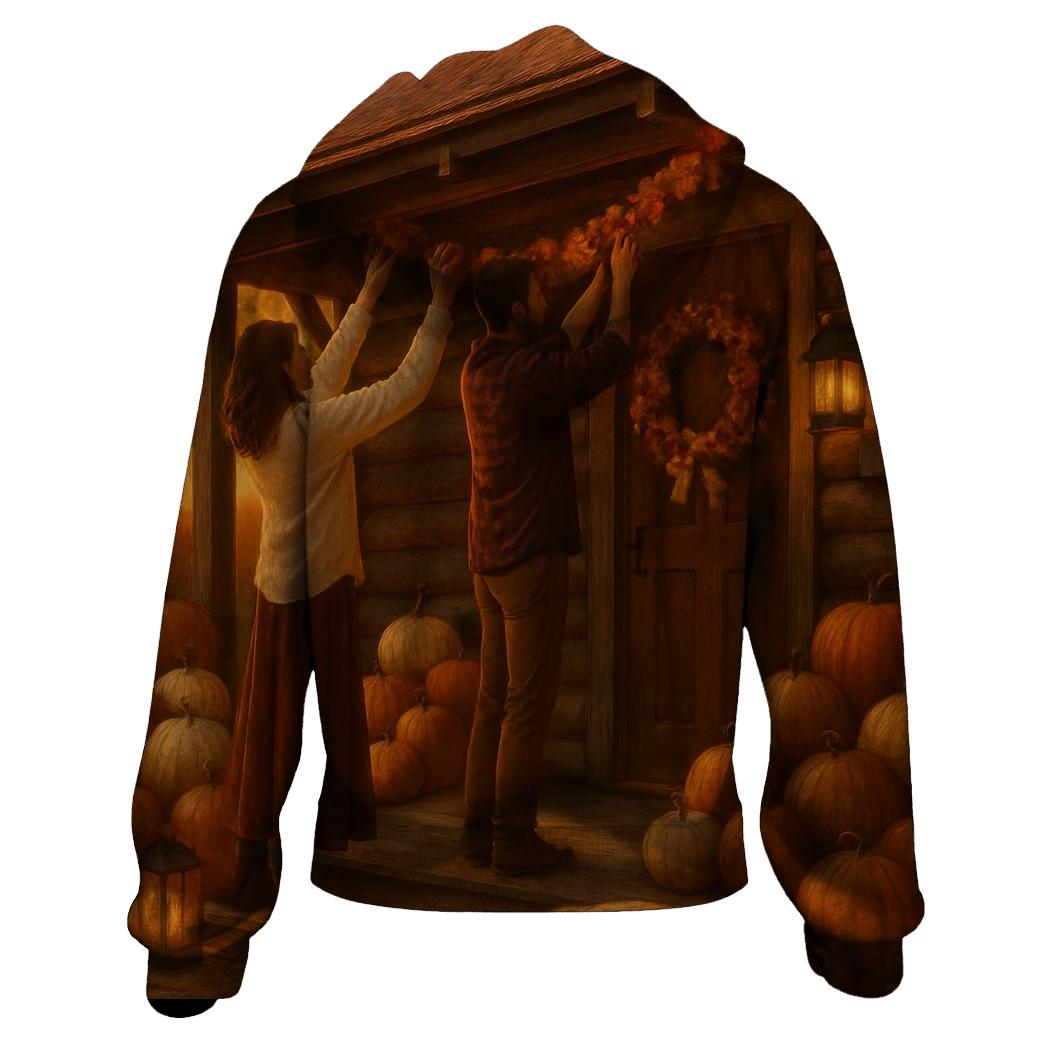 Thankful Trail Cabin hoodie styles