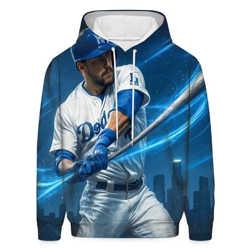 Blue Flame Swing heavyweight hoodies