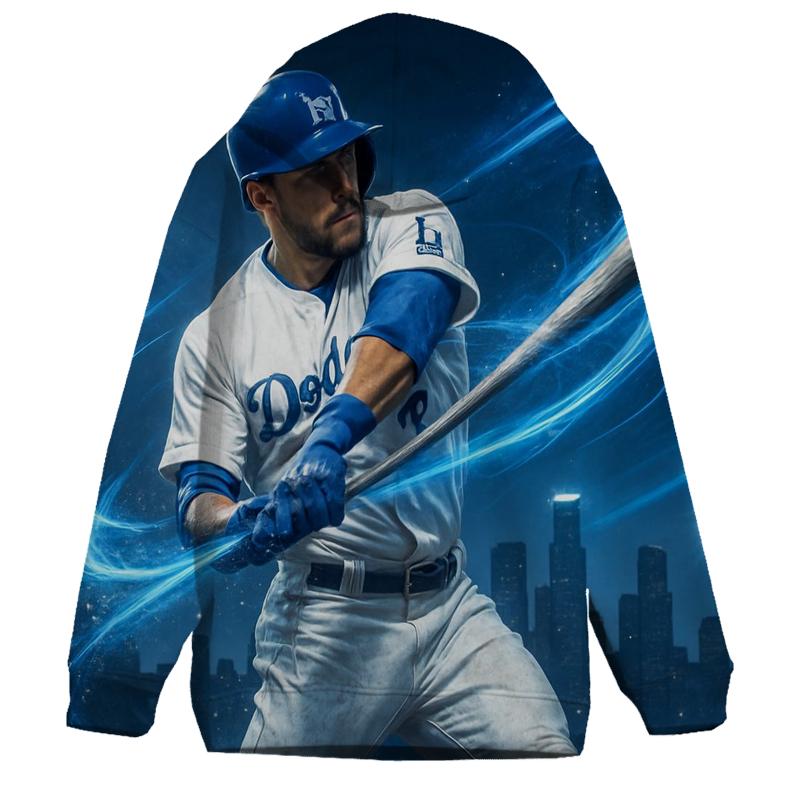 Blue Flame Swing heavyweight hoodies
