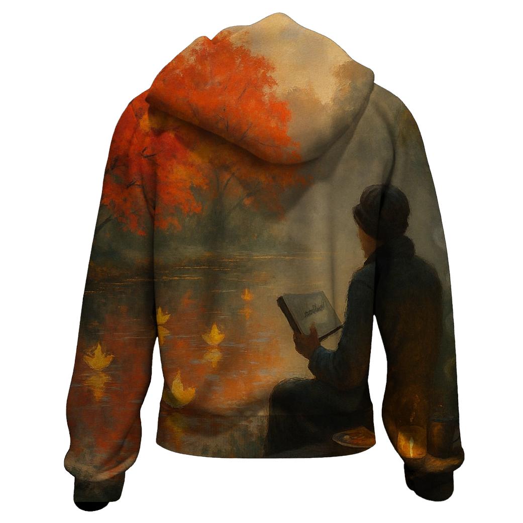 Maple Lantern Reflection lightweight hoodies