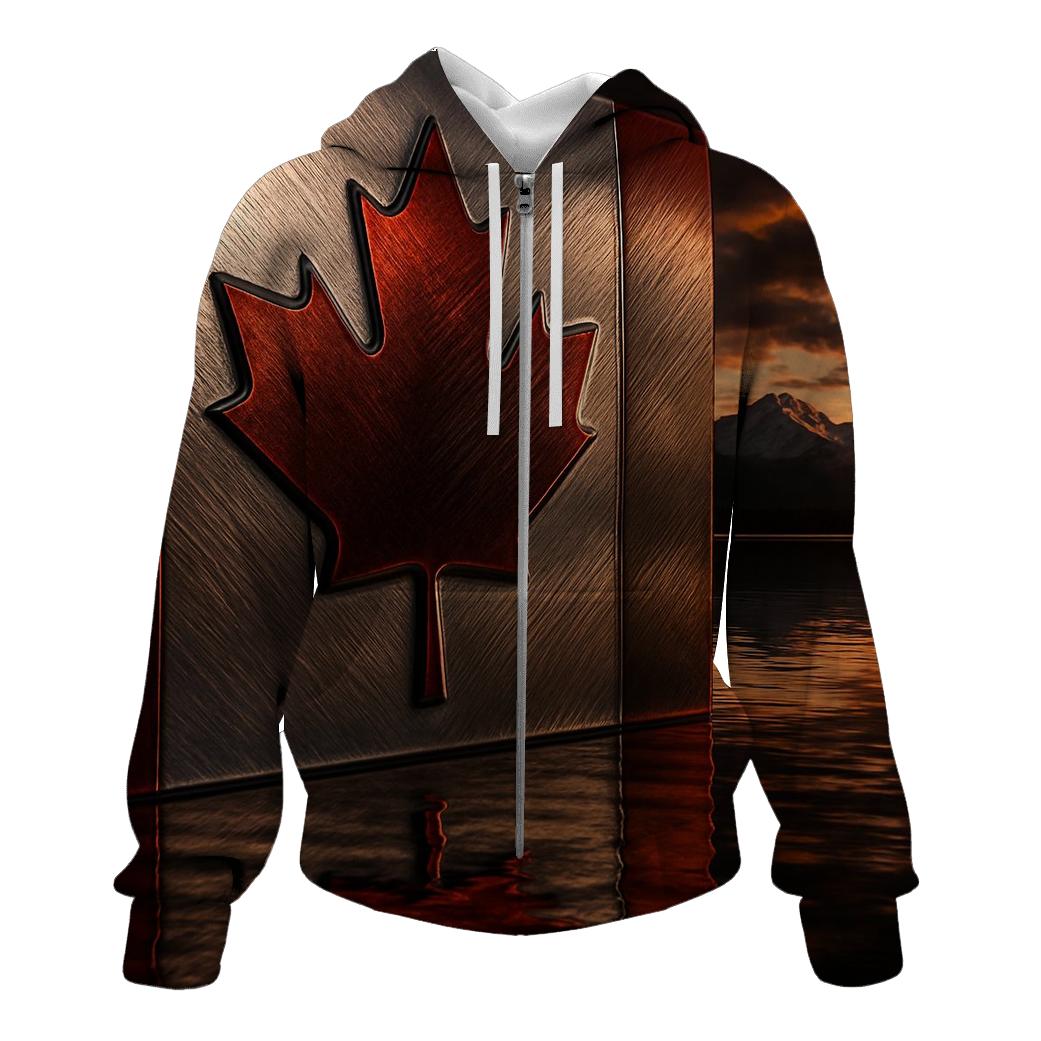 Maple Reflection premium hoodies