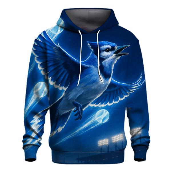 Blue Jays Flight Line printed hoodies