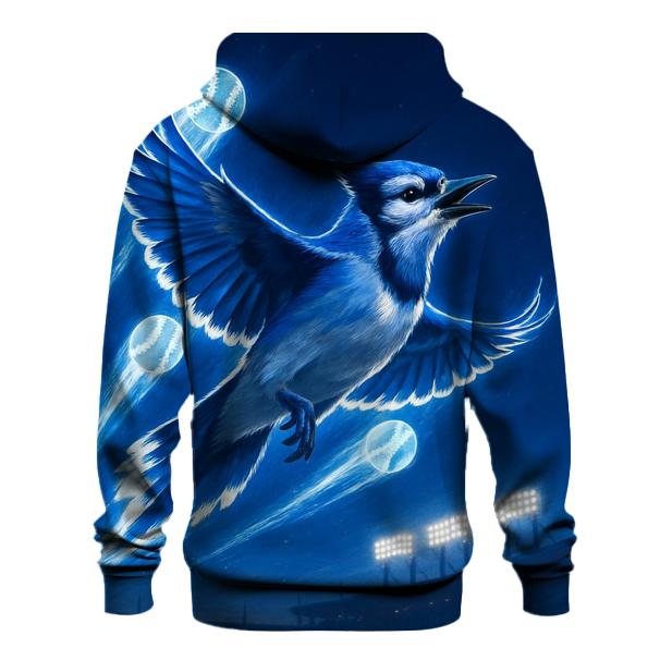 Blue Jays Flight Line printed hoodies