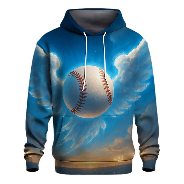 Skyward Baseball With Blue Jays Aura printed hoodies