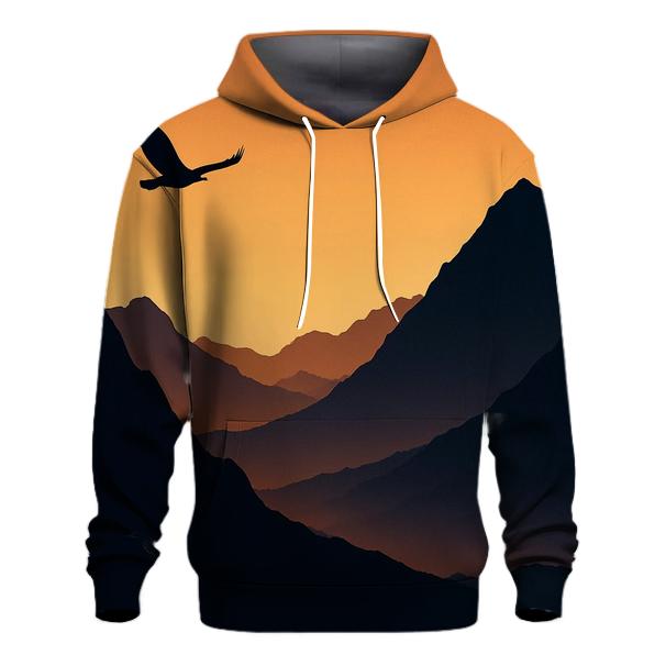 Sepia Mountain Lullaby pullover hoodies