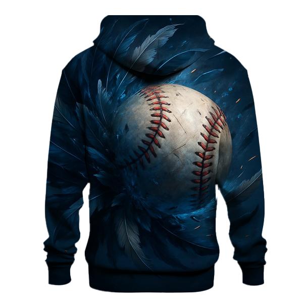 Feather Strike Blue Jays printed hoodies