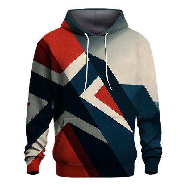 Fjord Geometry pullover hoodies