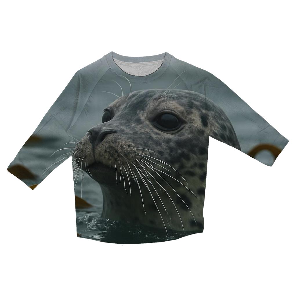 Kelp Cutwater Harbor Seal personalized 3/4 sleeve tees