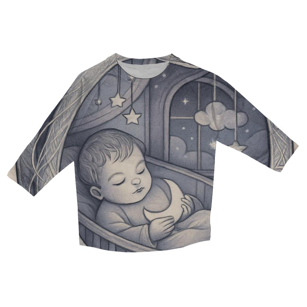 Lunar Ouroboros Dreamweaver personalized 3/4 sleeve tees