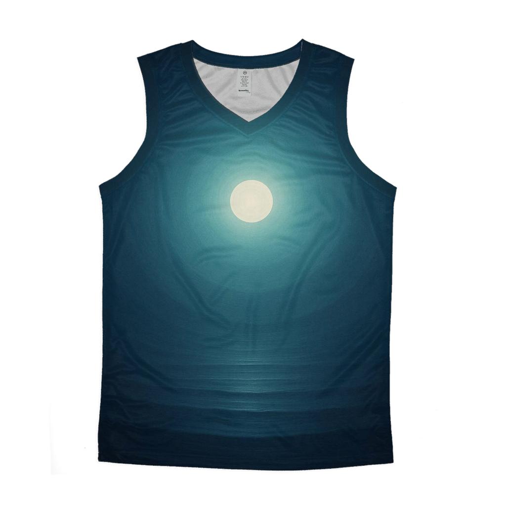 Lunar Tide graphic print tank tops