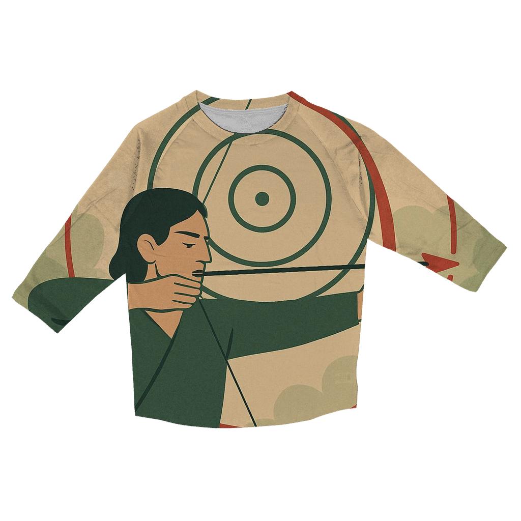 Precision Archery Zen personalized 3/4 sleeve tees