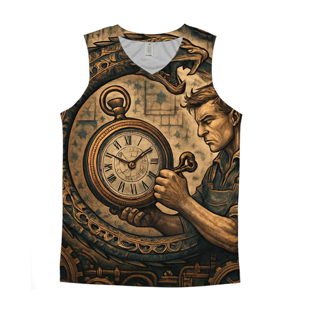 Clockwork Ouroboros Mechanist custom tank tops