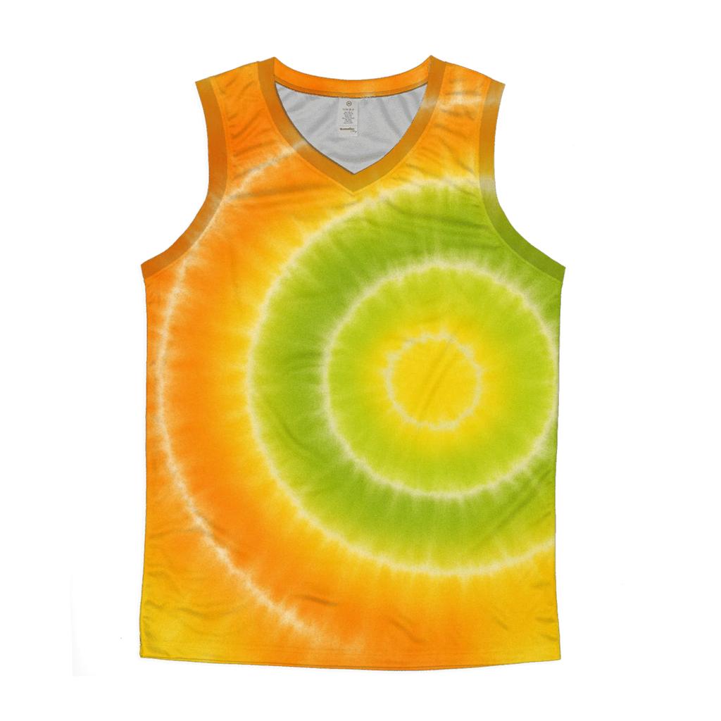 Citrus Bullseye Offset stylish racerback tanks