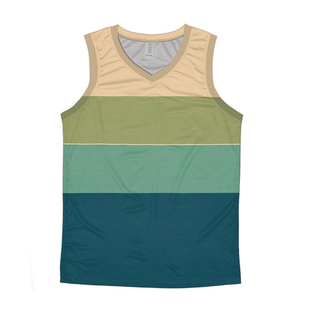 Horizon Stripe Gradient stylish racerback tanks
