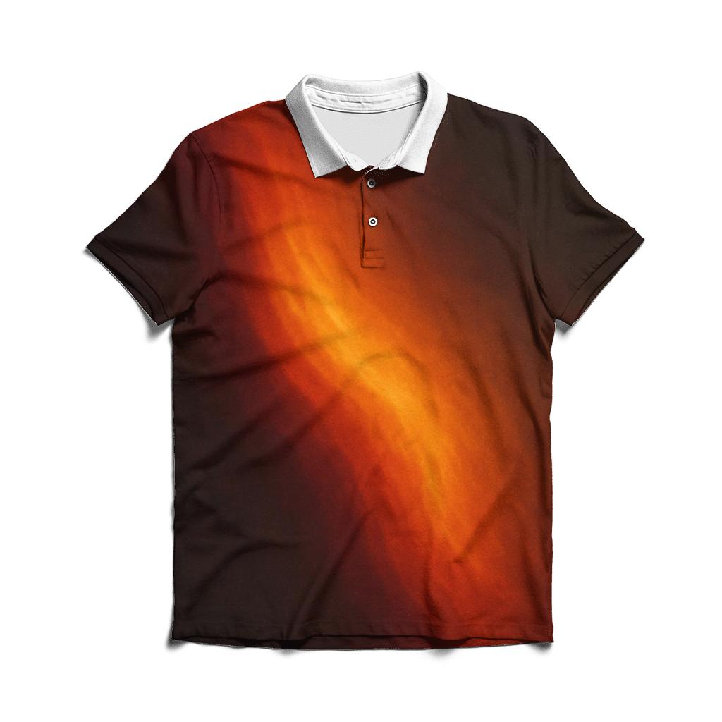Molten Cascade custom polo shirts