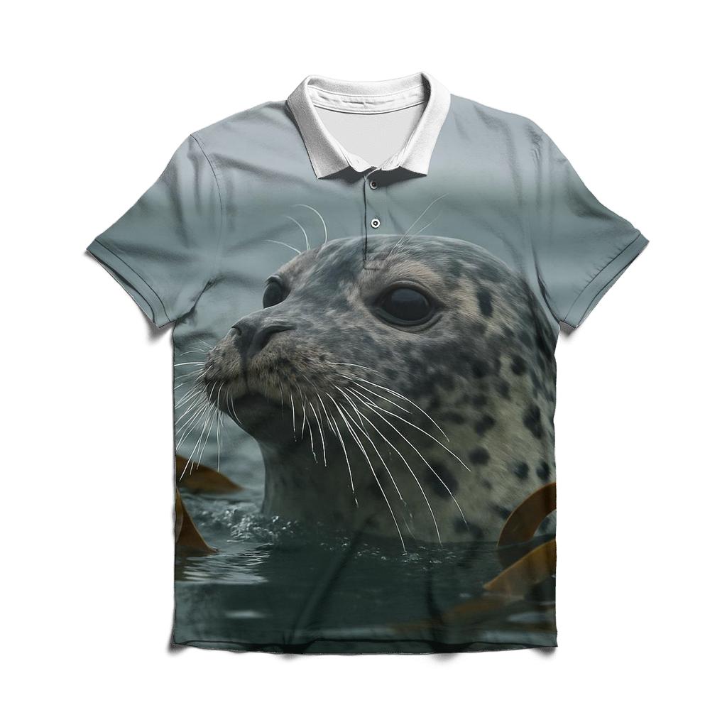 Kelp Cutwater Harbor Seal premium cotton polo shirts