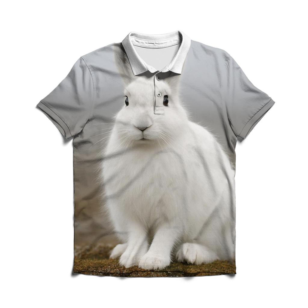 Tundra Hare Vigil branded logo polo shirts