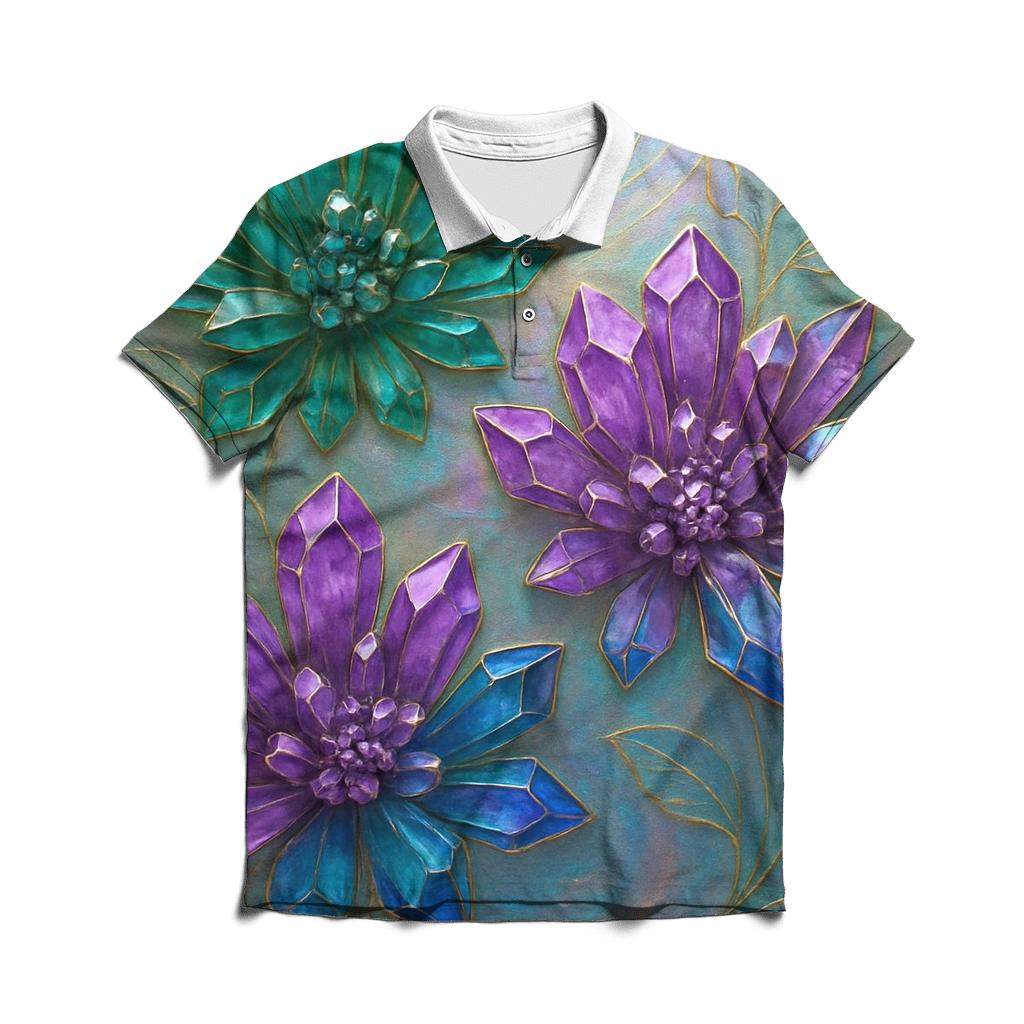 Crystal Garden casual sports polo shirts