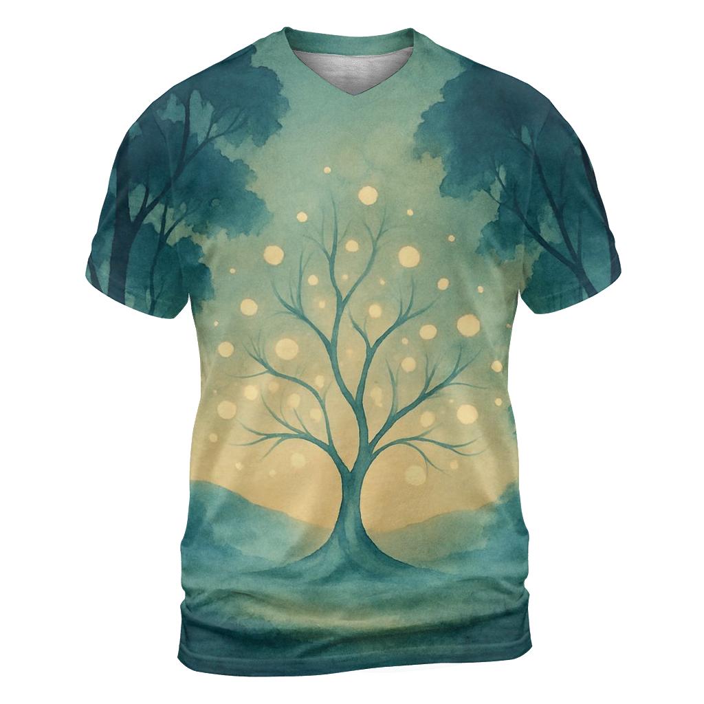 Luminescent Grove personalized full print shirts