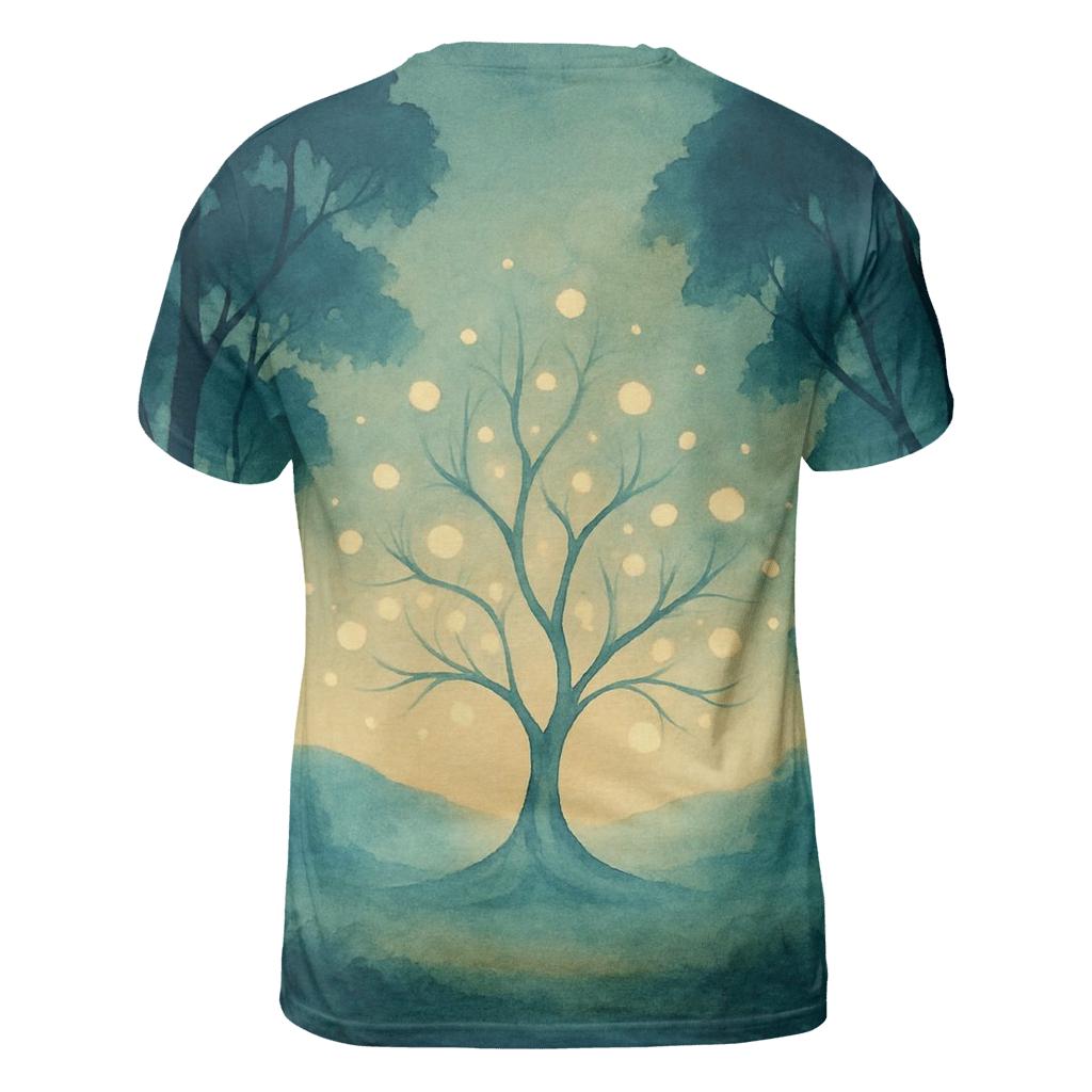 Luminescent Grove personalized full print shirts