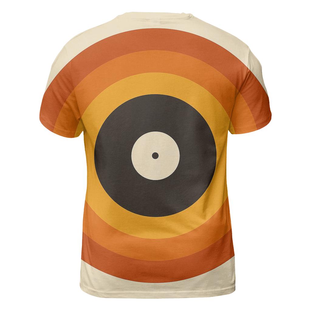 Sunburst Vinyl Radials trendy printed shirt styles