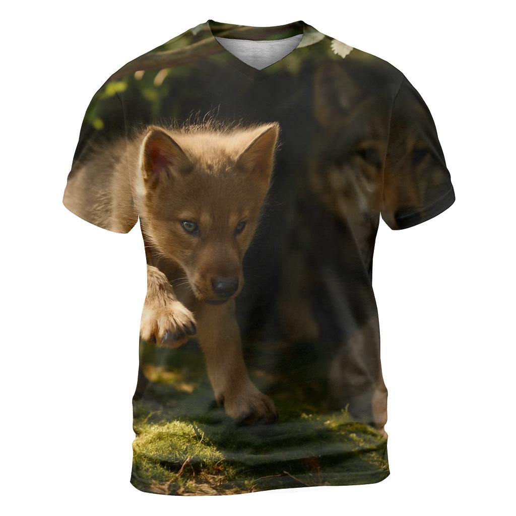 Forest Den Pup Lesson designer pattern shirts