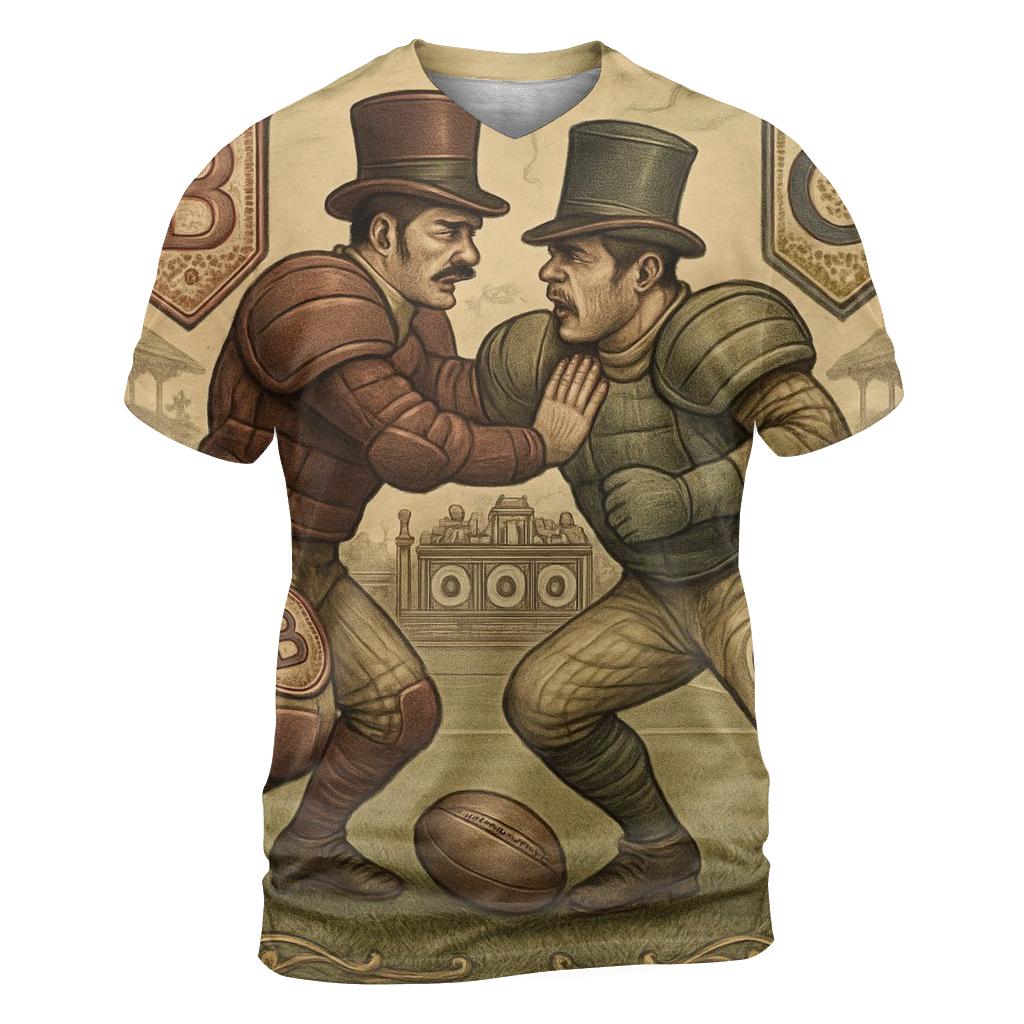 Victorian Rivalry On The Outfield Lawn personalized full print shirts