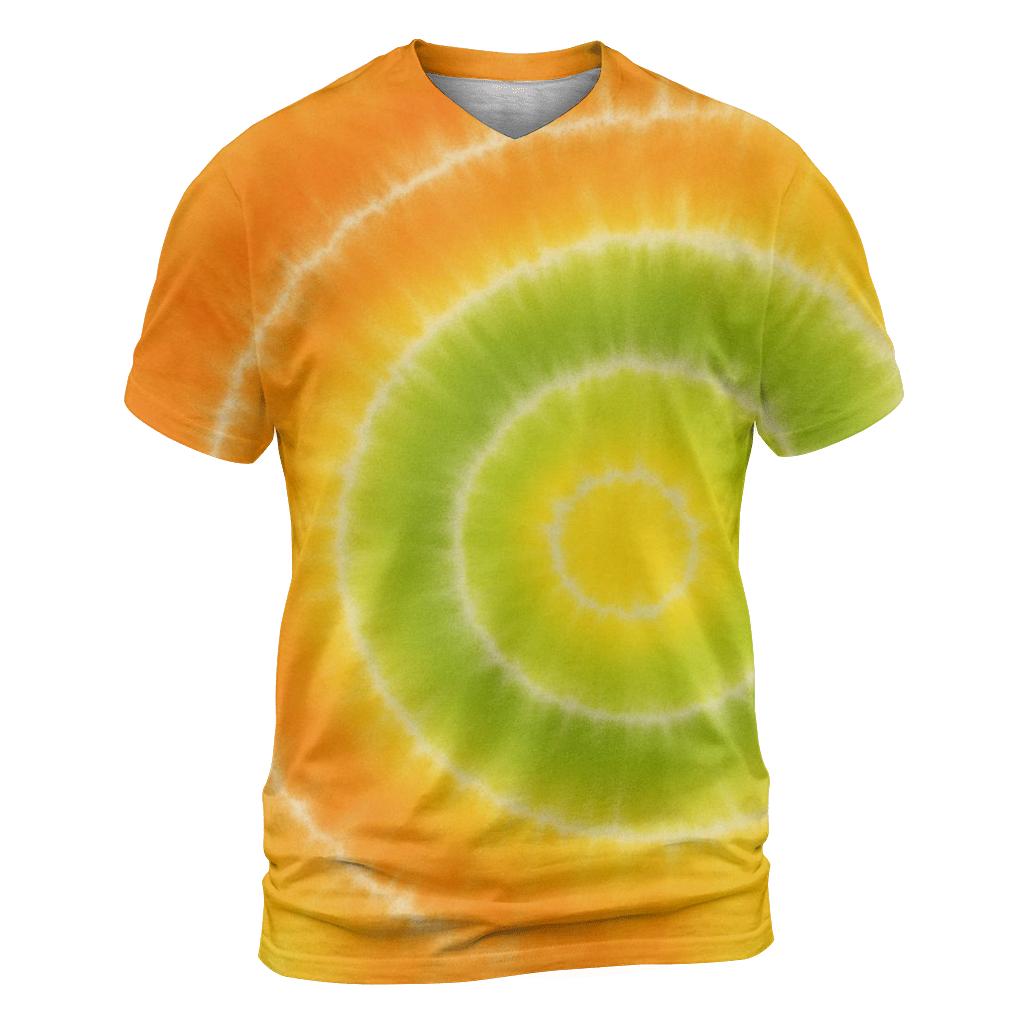 Citrus Bullseye Offset designer pattern shirts