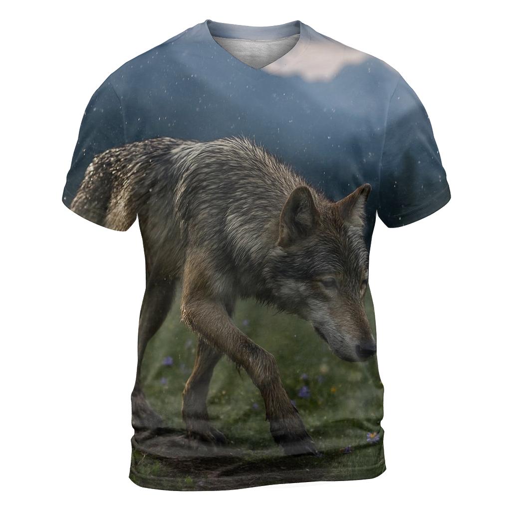 Mountain Rain Hunt designer pattern shirts