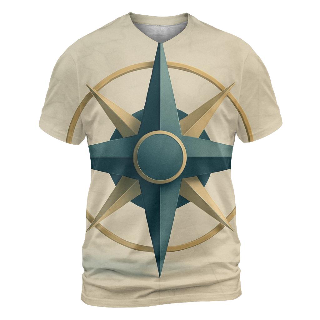 Compass Of Stillness designer pattern shirts