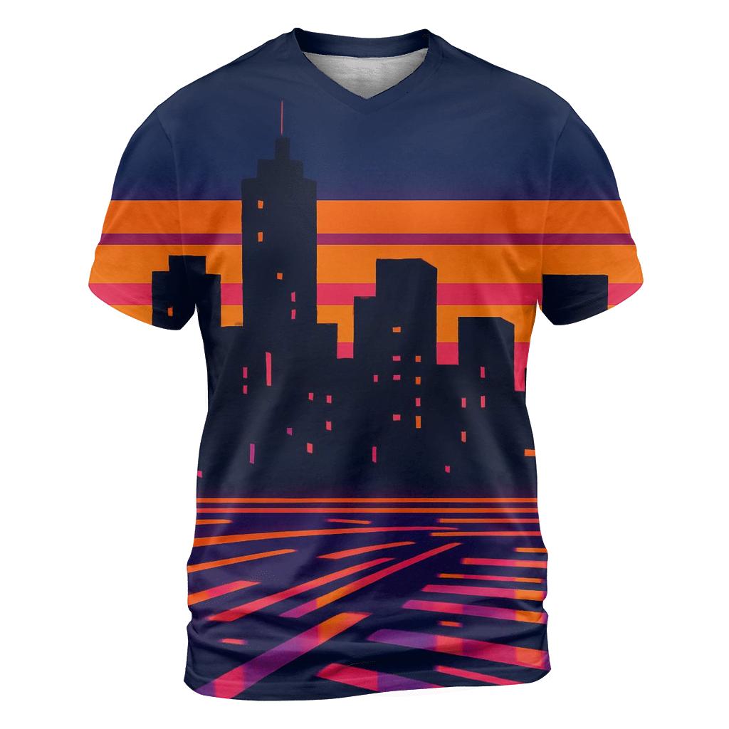 Boogie Night Skyline designer pattern shirts