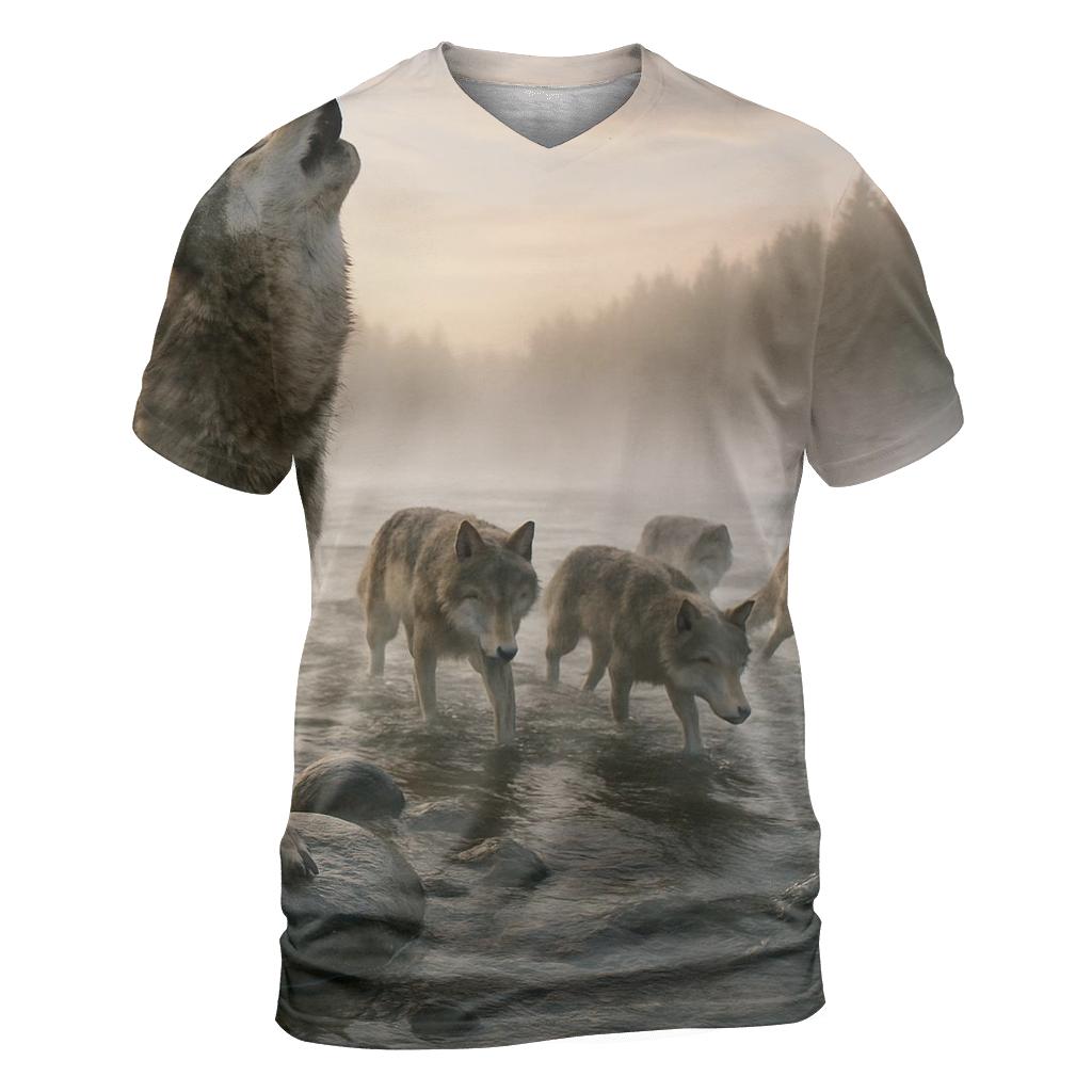 River Crossing Pack Coordination vibrant all-over design tees