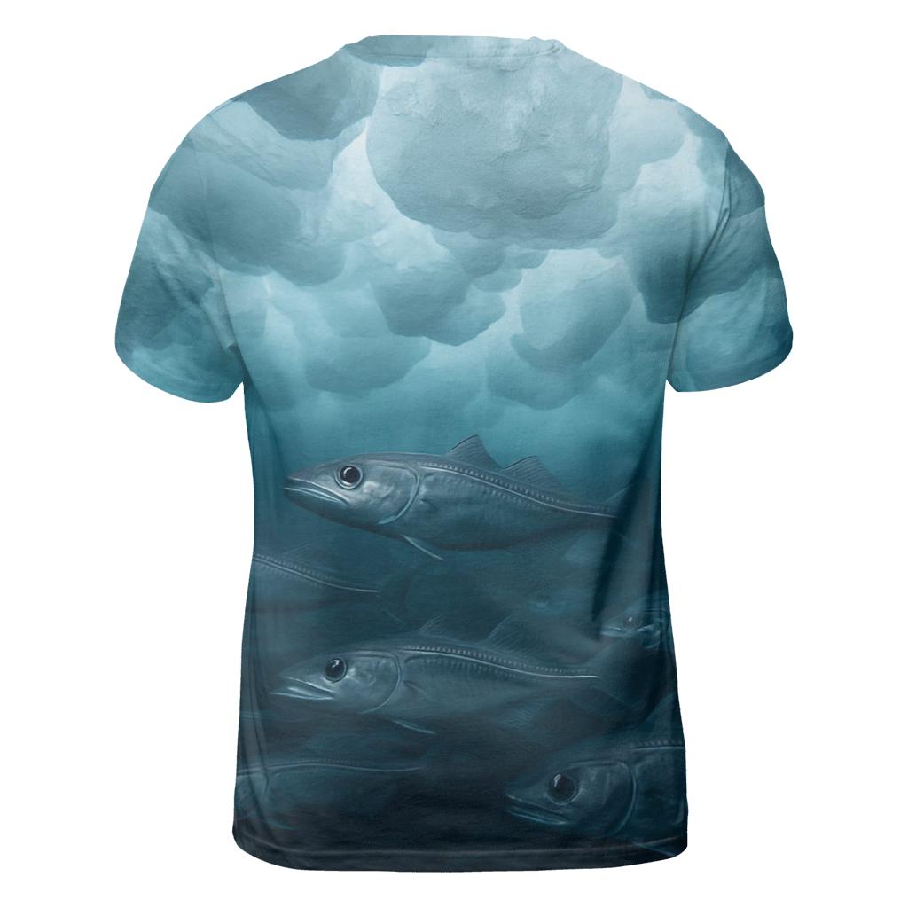 Under-Ice Forage Arctic Cod designer pattern shirts