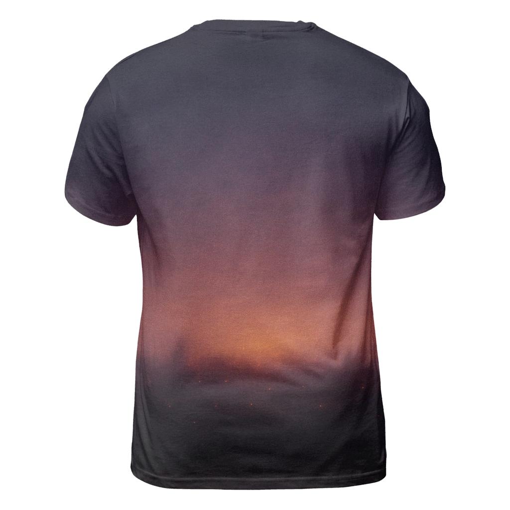 Velvet Twilight creative print fashion shirts