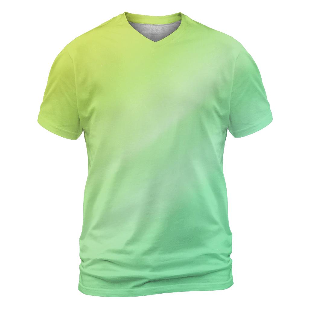 Citron Drift vibrant all-over design tees