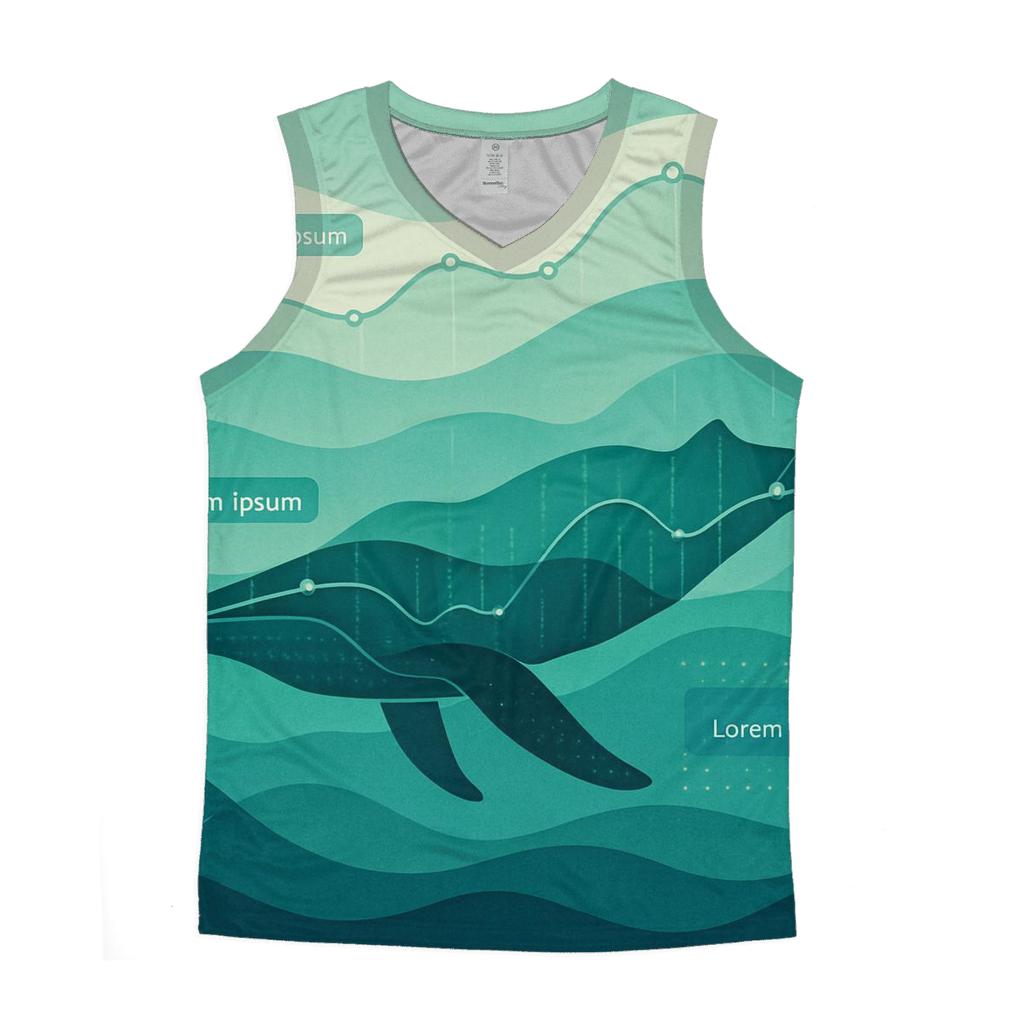 Oceanic Data Wave casual summer tank tops
