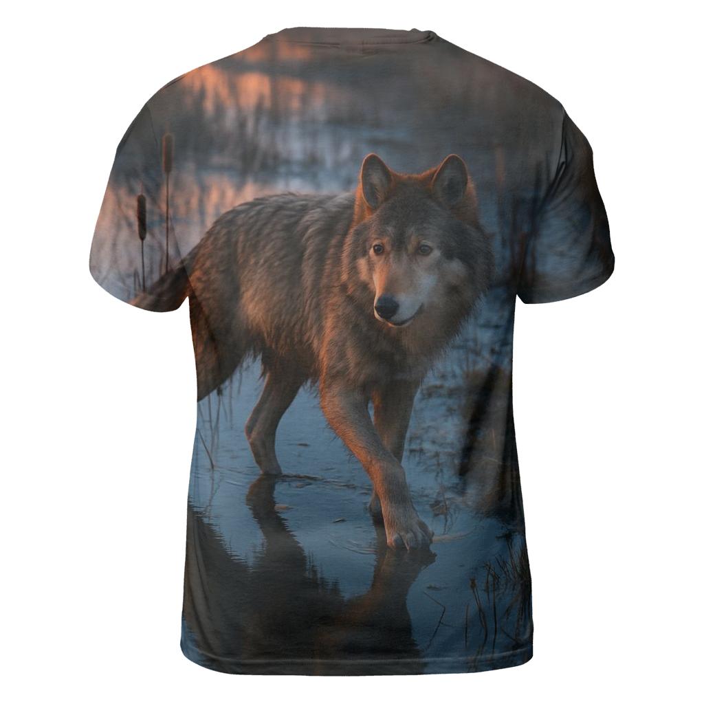 Wetland Tracking Study trendy printed shirt styles