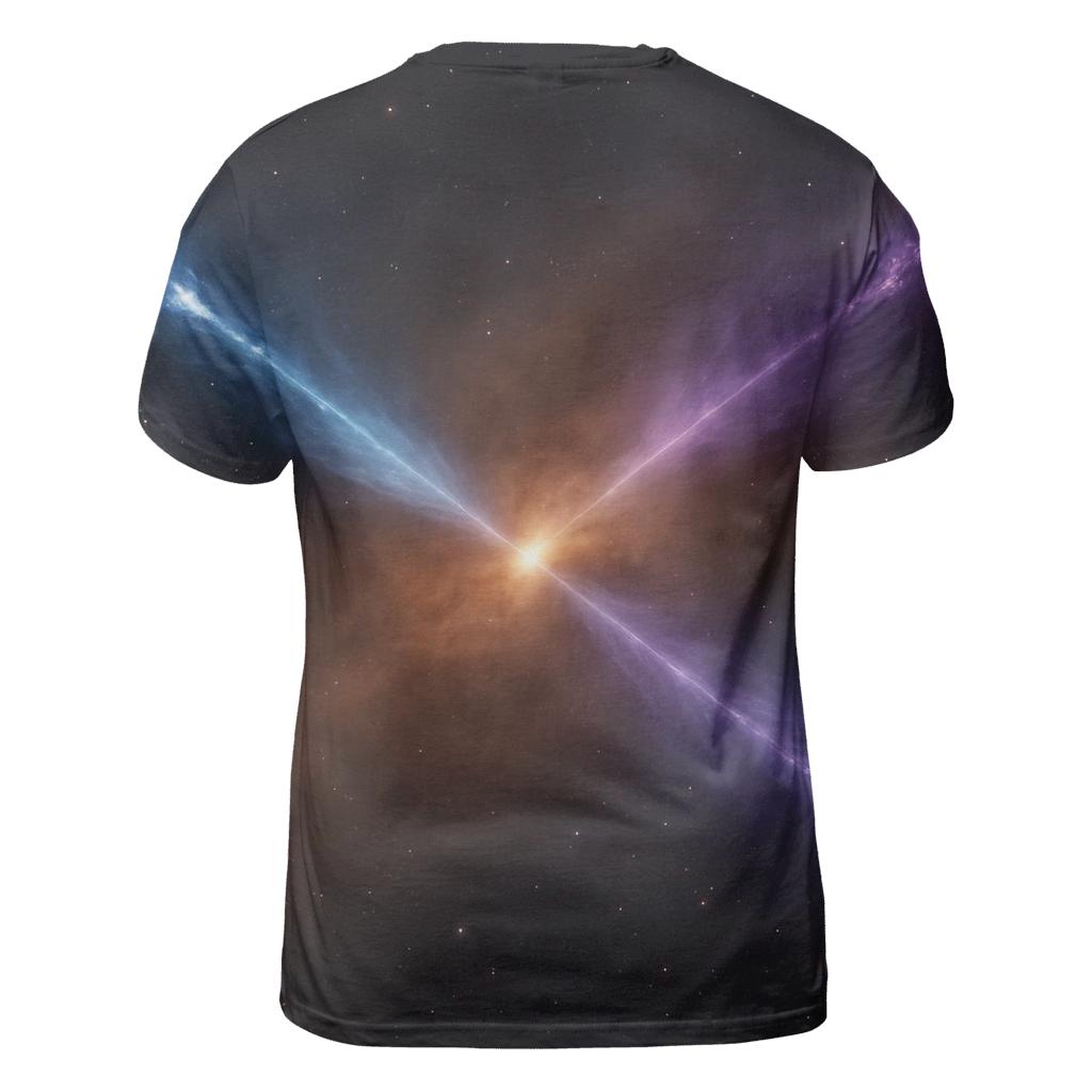 Bipolar Jet Outflow Pillars custom all-over print shirts