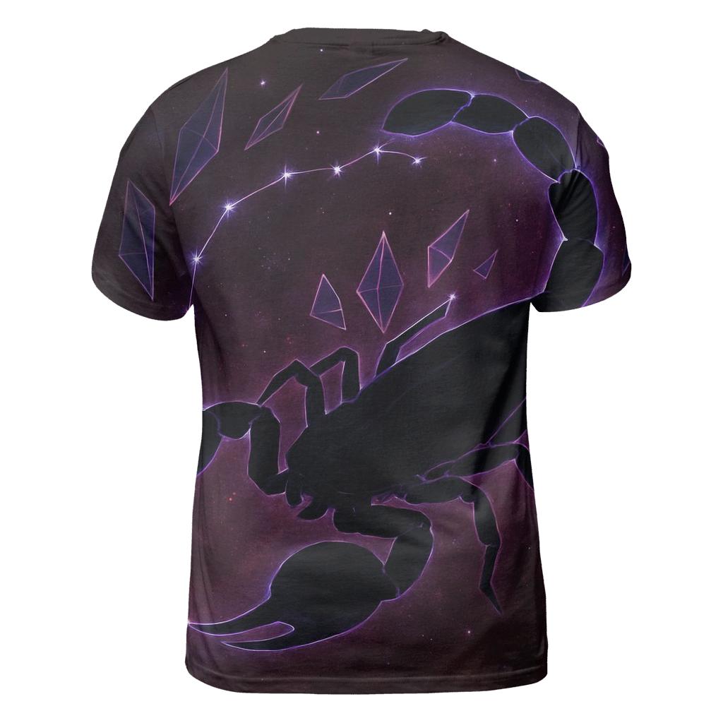 Scorpio Galactic Scorpion Sigil personalized full print shirts