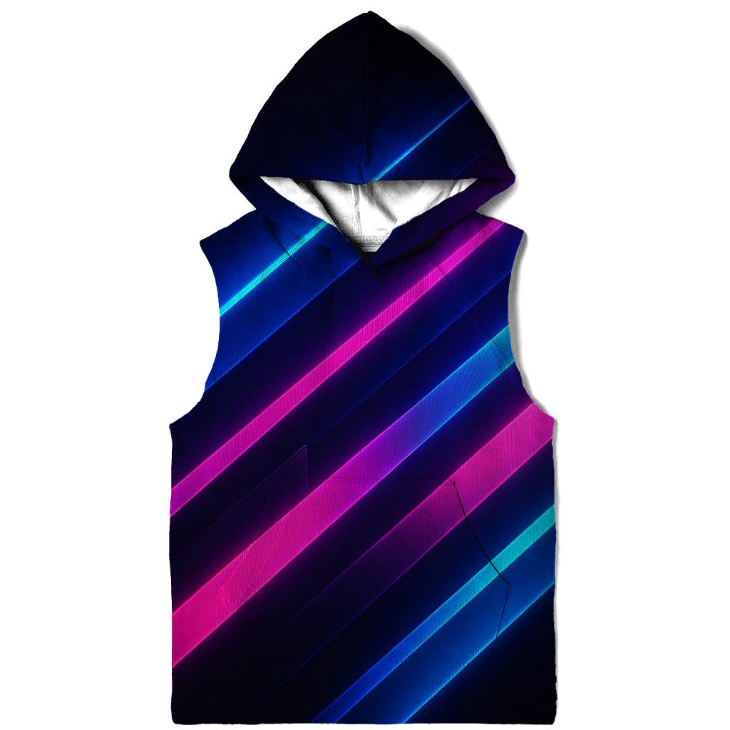 Neon Meridian printed hoodies