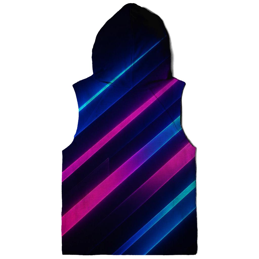 Neon Meridian printed hoodies