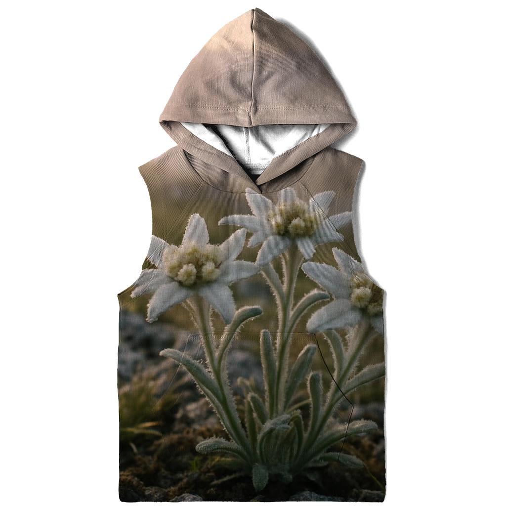 Mist Over Alpine Edelweiss Patch hoodie trends
