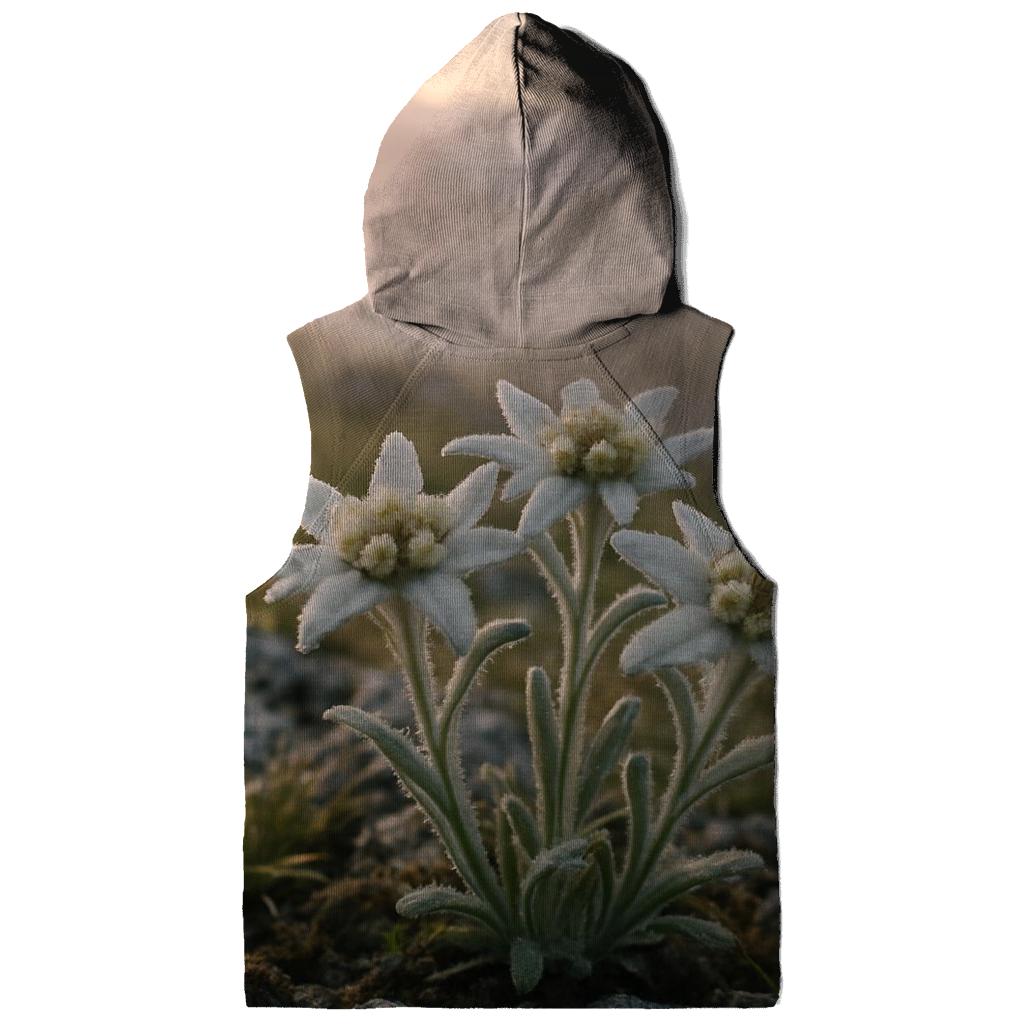 Mist Over Alpine Edelweiss Patch hoodie trends