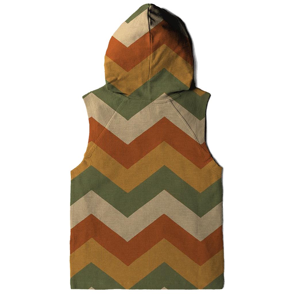 Muted Earthtone Chevron hoodie styles