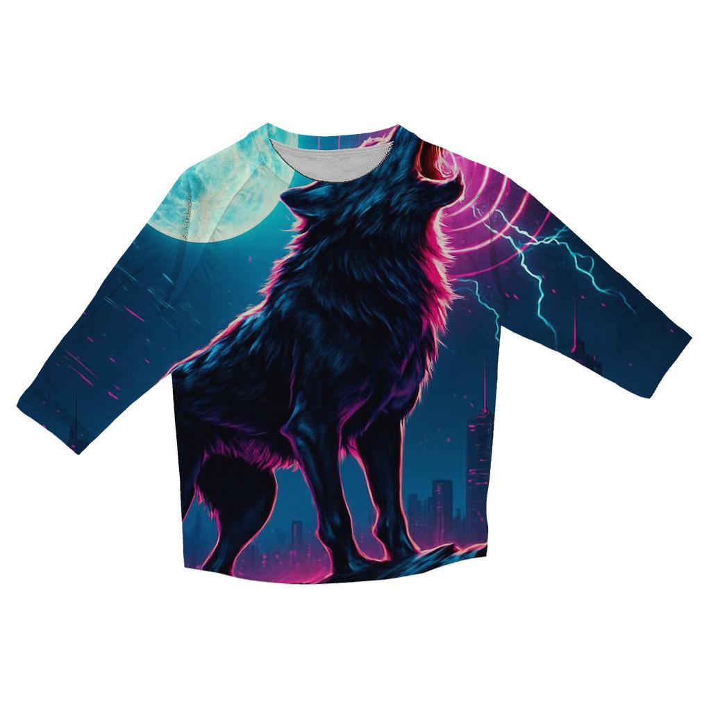 Howl Of The Pulsar fashion 3/4 sleeve shirts