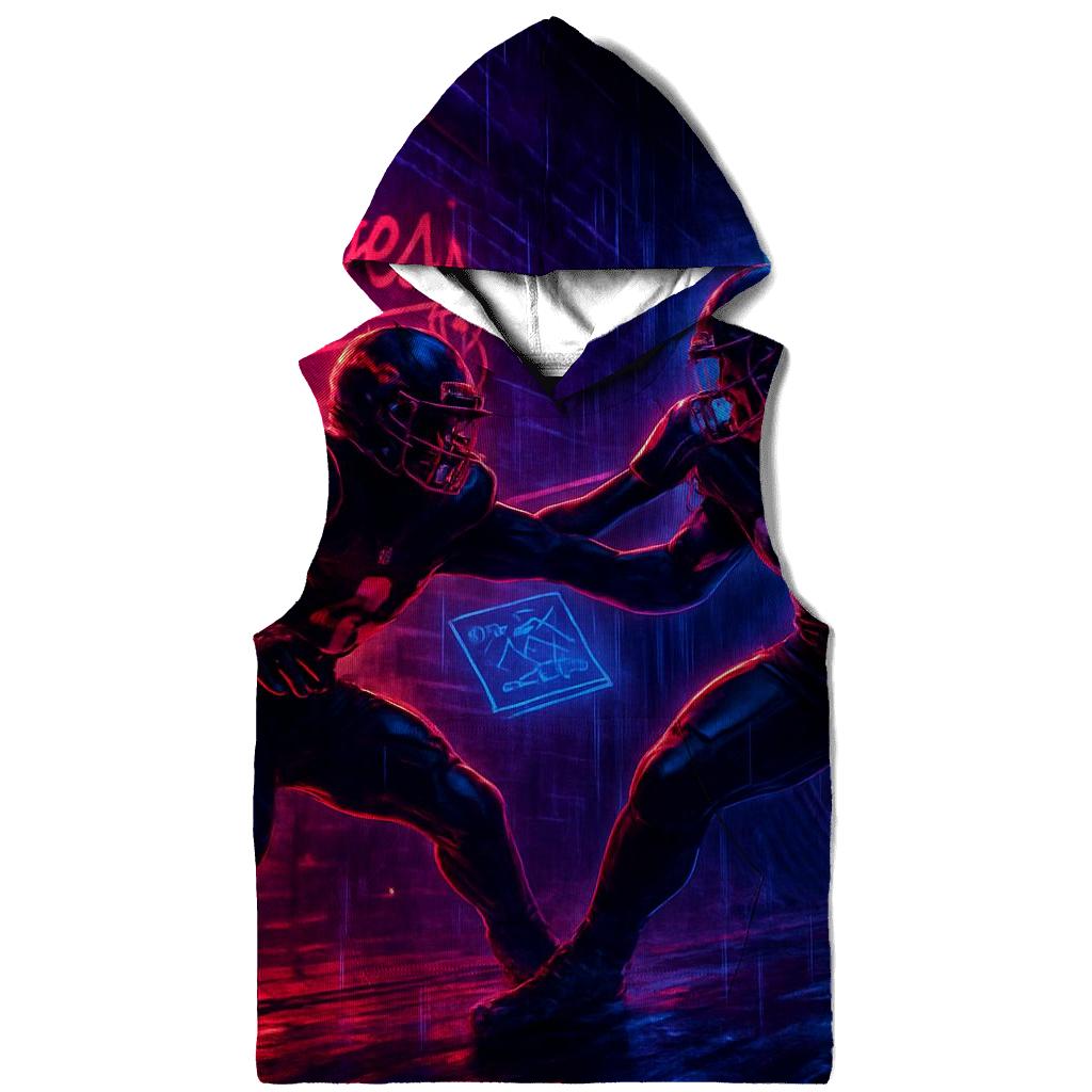 Neon Alley Showdown hoodie designs