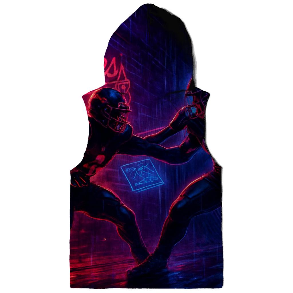 Neon Alley Showdown hoodie designs