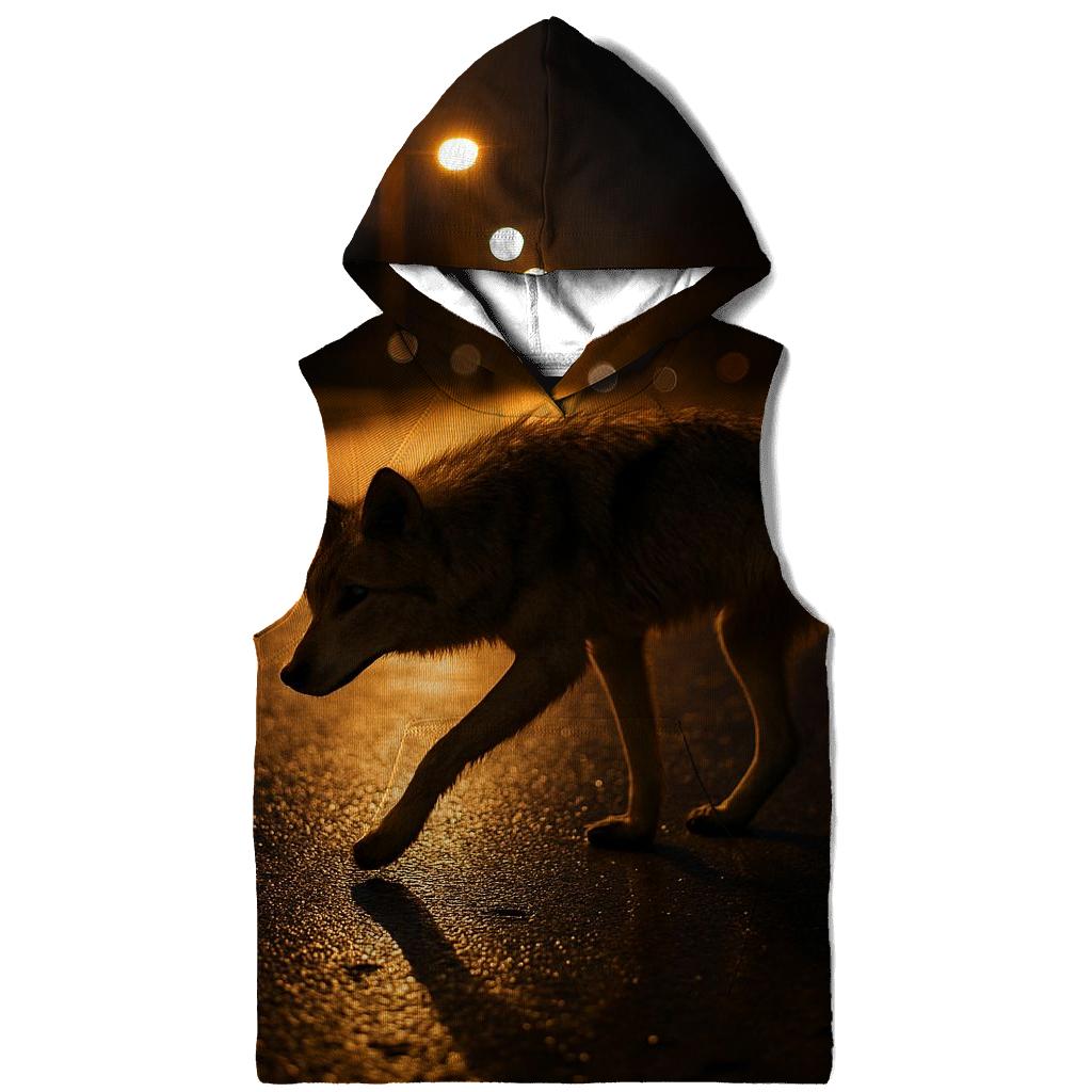 Urban Edge Lone Wolf Crossing custom hoodies