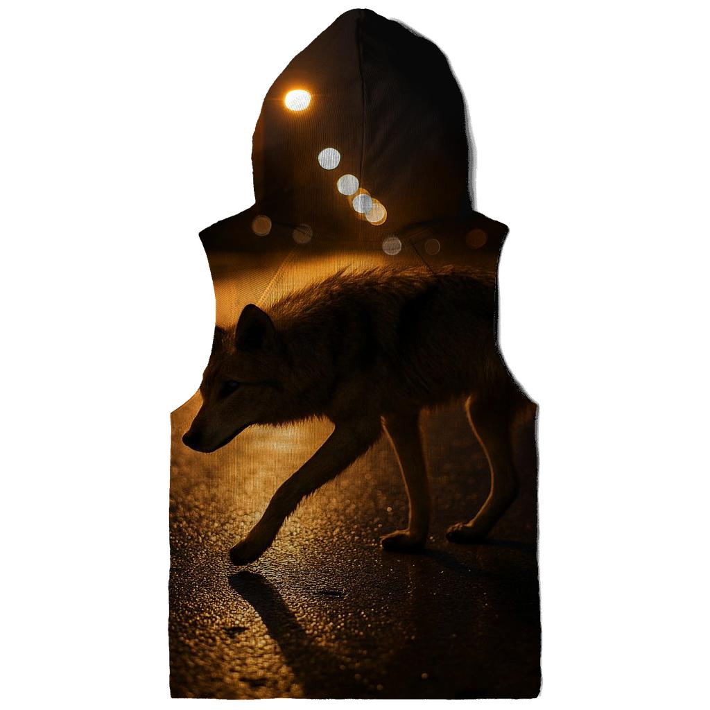 Urban Edge Lone Wolf Crossing custom hoodies