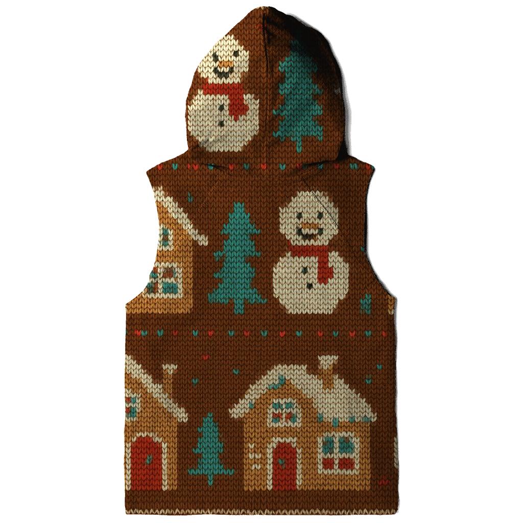 Gingerbread Village Parade Design premium hoodies